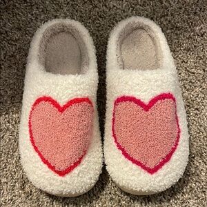 Cozy Heart Slippers